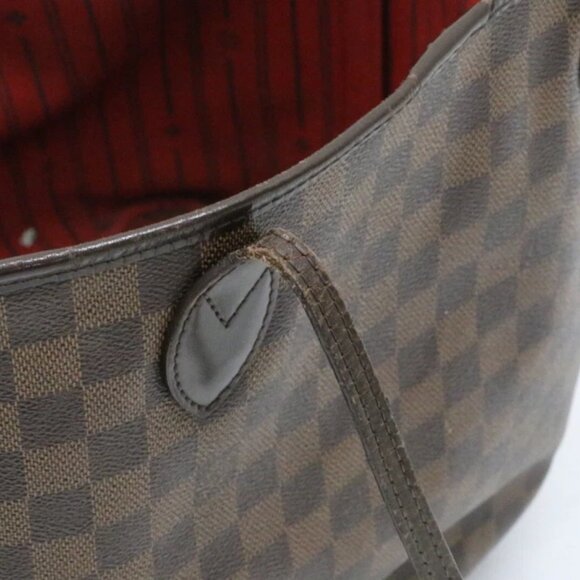 Louis Vuitton Damier Ebene Neverfull GM Tote *READ* - Picture 12 of 16